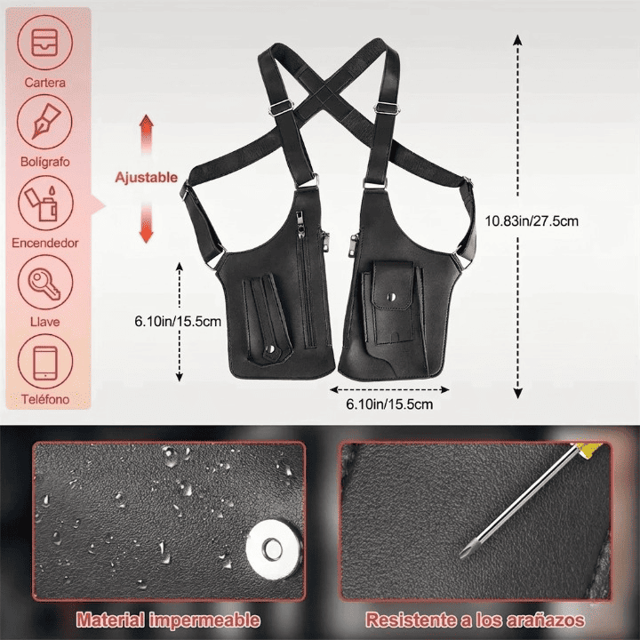 TactiCarry™ — Lleva todo seguro, sin bolsas, sin bultos