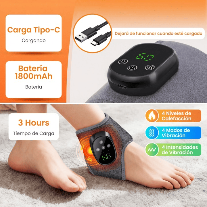 AnkleRelief™ — Alivia el dolor de pies y tobillos en solo 15 minutos al día | Compra 1 y llévate el 2º ¡GRATIS!