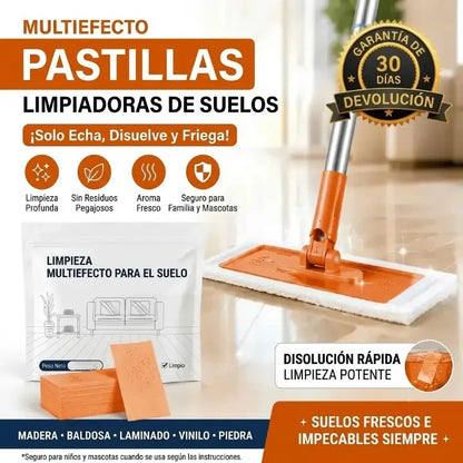 CleanTab Pro — Pastillas Disolventes para Limpiar Suelos en Cualquier Hogar